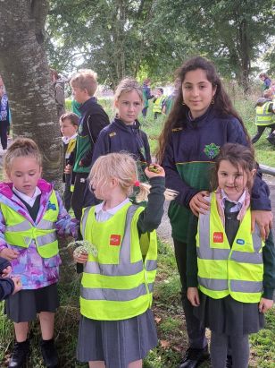 Autumn walks with Fifth class